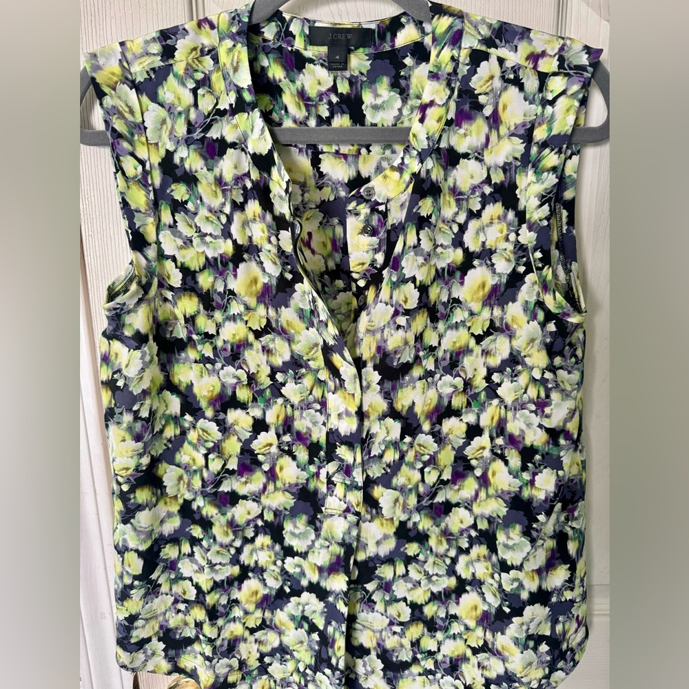J.Crew 100% silk blouse